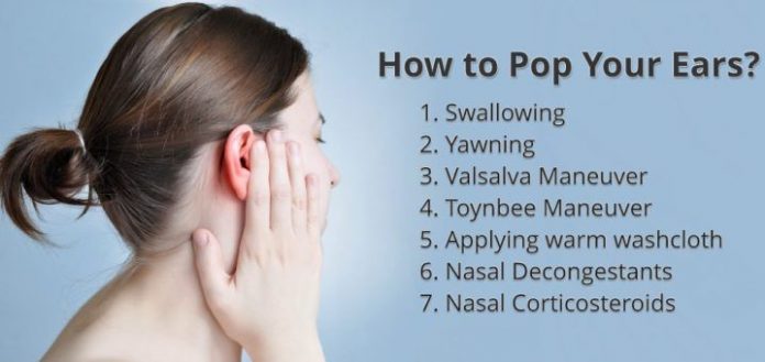 How to pop your ears