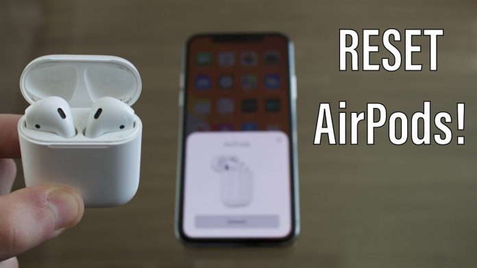 How to reset Airpods?